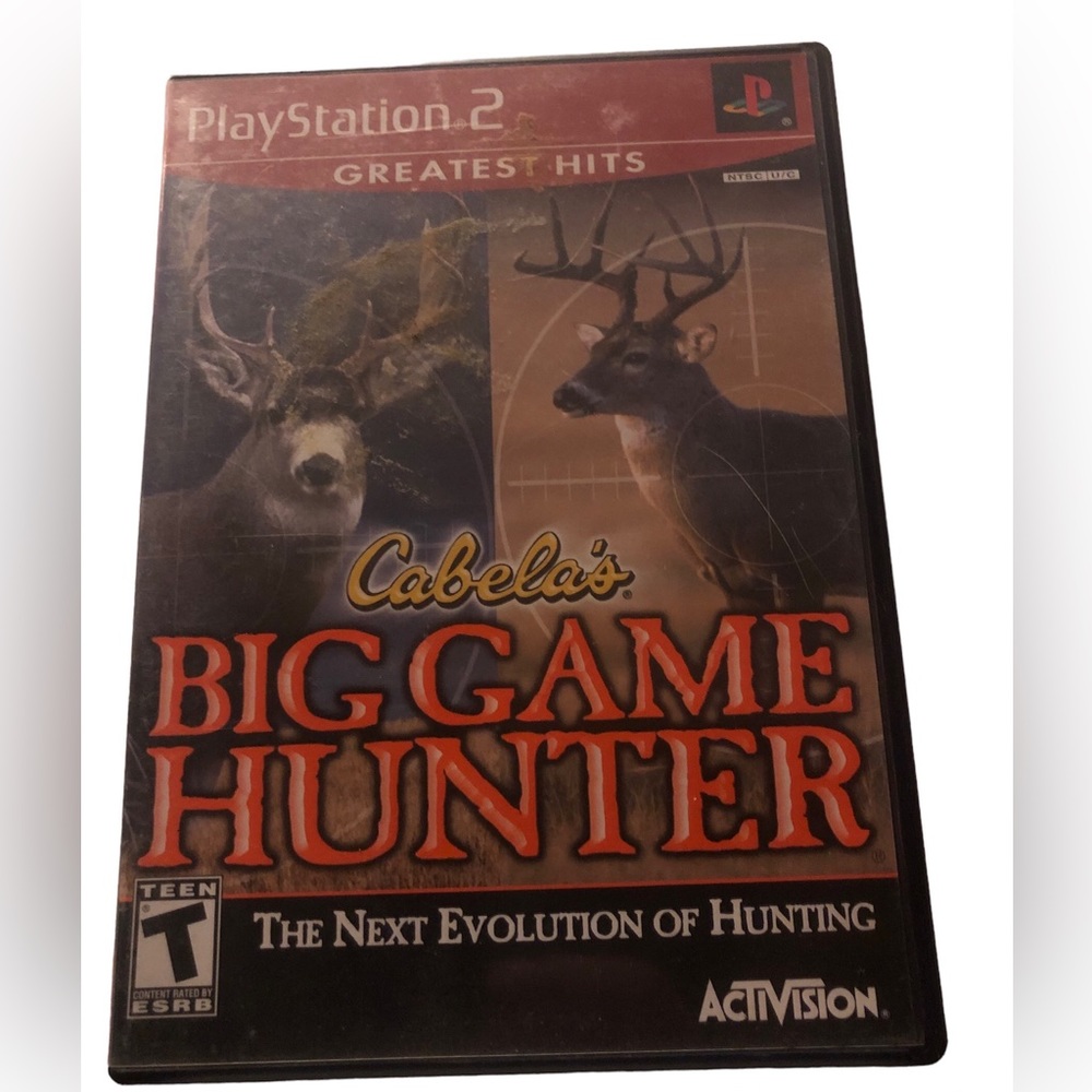 Cabela's Big Game Hunter (Sony PlayStation 2, 2002) complete, tested